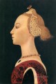 Retrato de una dama del Renacimiento temprano Paolo Uccello